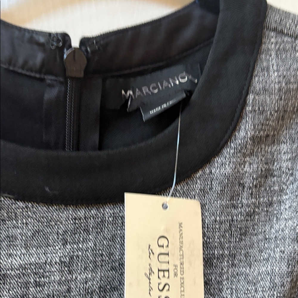 Marciano Gray and Black Midi Dress - Picture 4 of 5